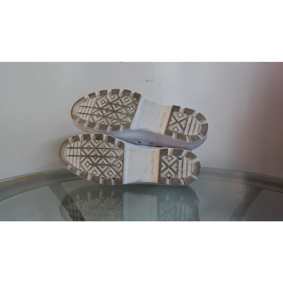 Converse High Top Lugged Platform Shoes White Leather 567165C Women Size 11 - Picture 7 of 7